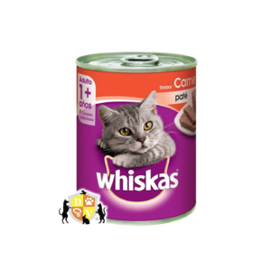 Lata Whiskas Sabor Carne 340gr.