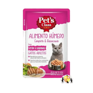 Caja Pouch Pets Class Gato Adulto Atun y Sardinas 12 u