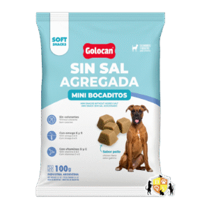 Golosinas Golocan Bocaditos Sin Sal 100 gr