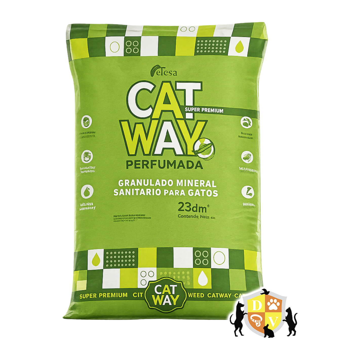 Piedras Blancas Cat Way manzana 10kg